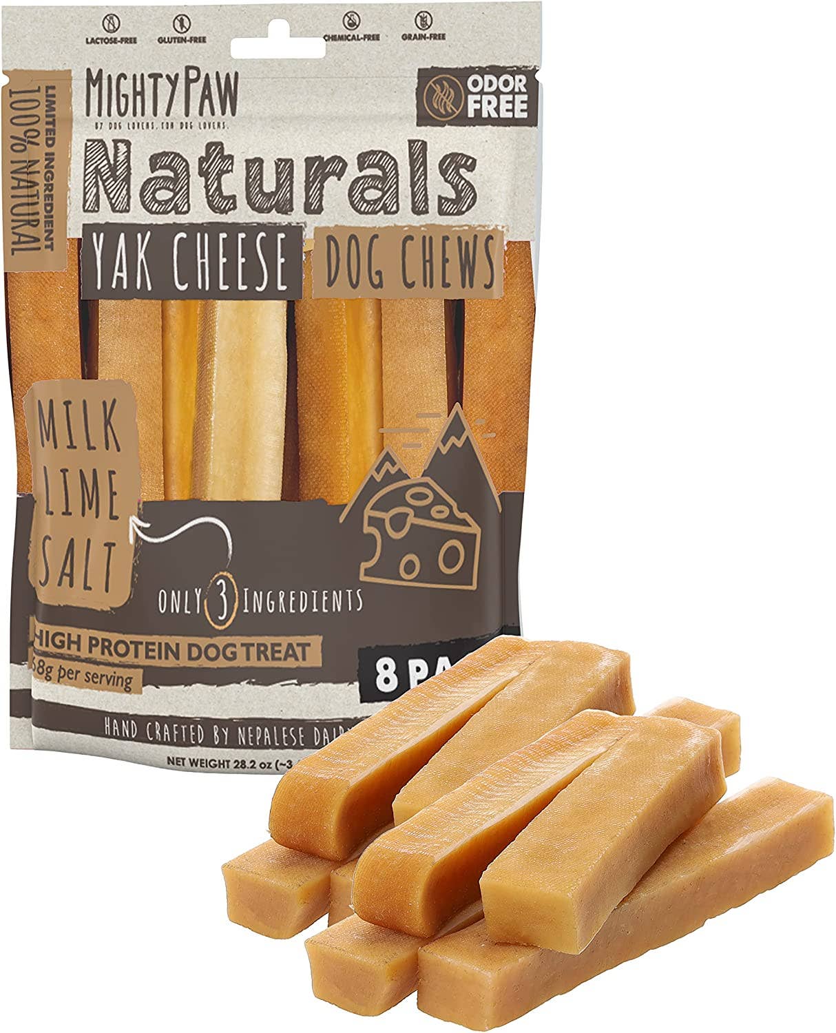 Naturals Yak Cheese Dog Chews